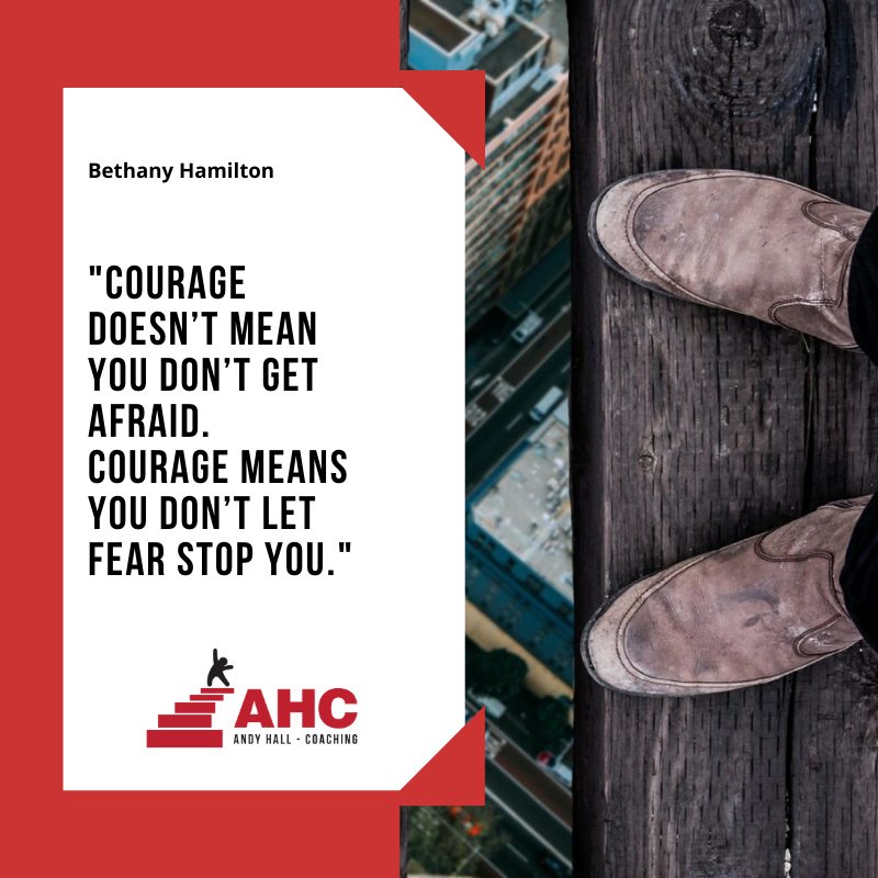 AHC - Courage and the motivation to keep going