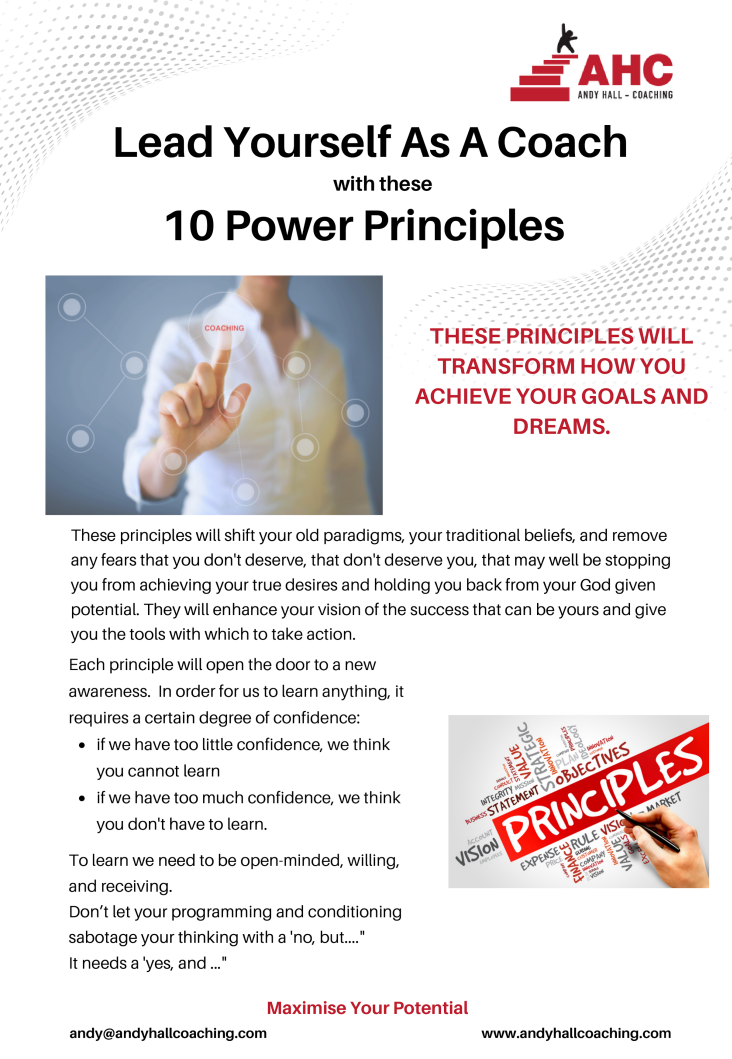 Andy Hall Coaching - Lead Yourself as a Coach pdf