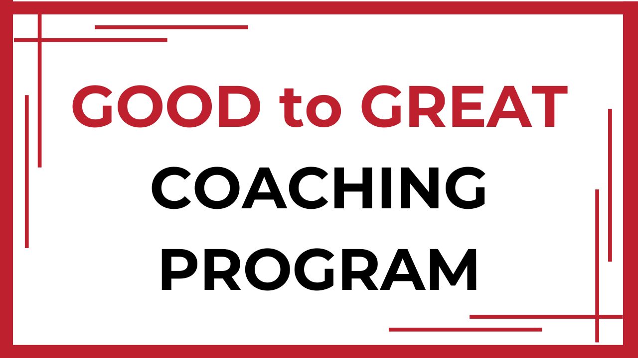 AHC - Good to Great Coaching Bundle