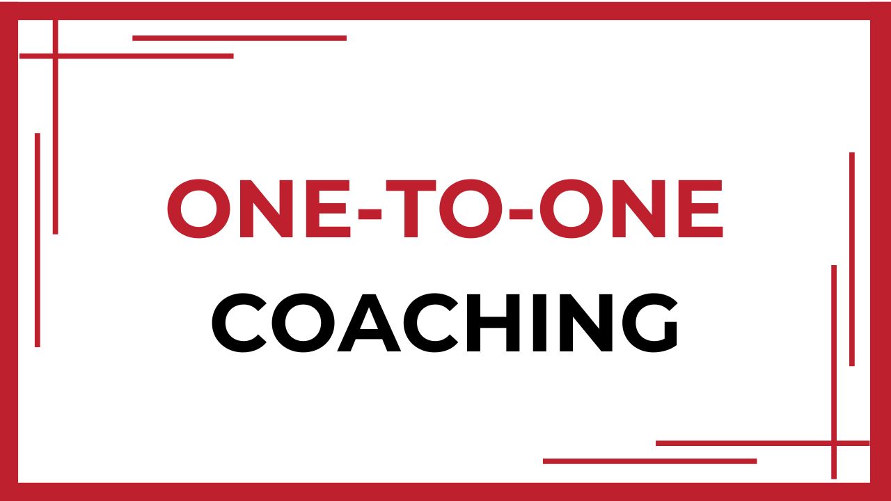 Andy Hall Coaching - One to ne Coaching packages