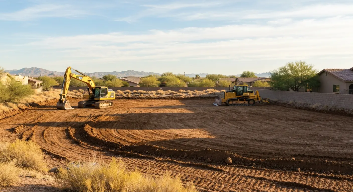 Land clearing project in Surprise