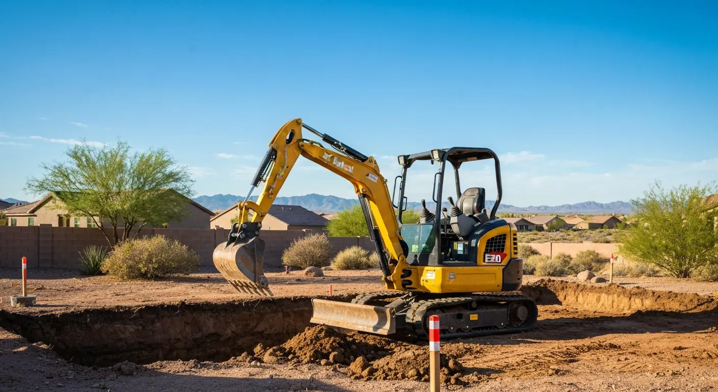 Pool excavation project