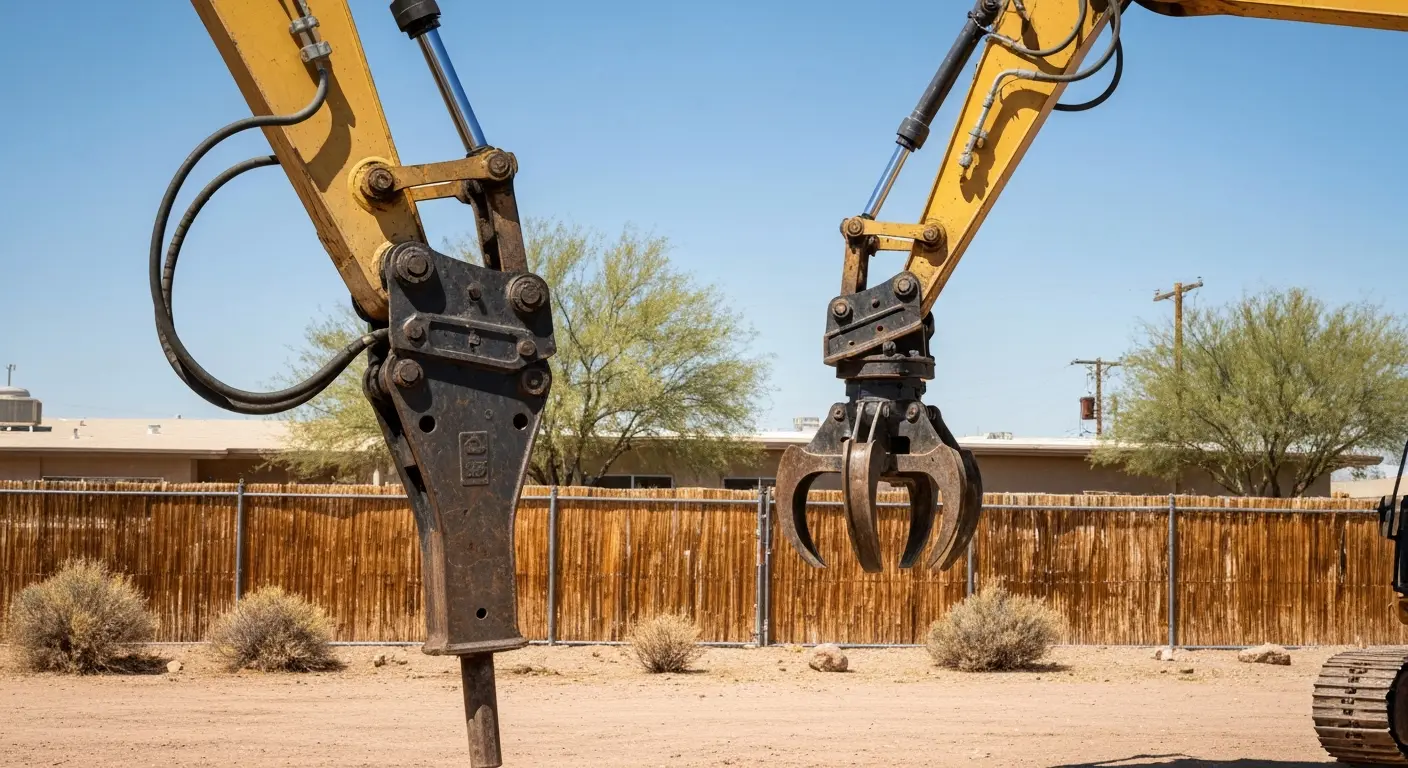 Specialized attachment rentals