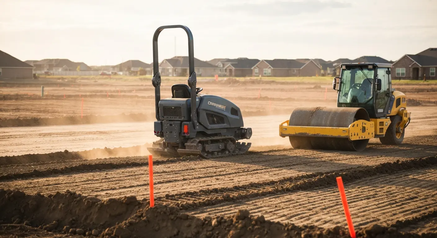Compaction and site prep equipment
