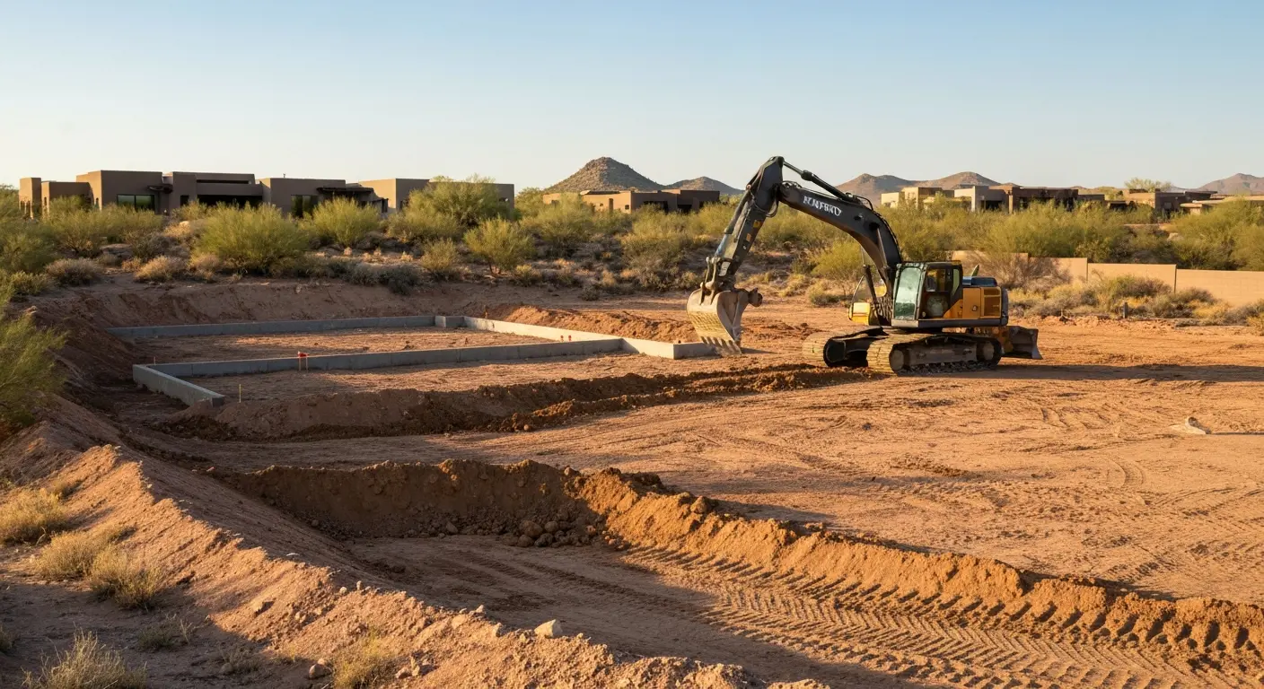Excavation equipment in Scottsdale
