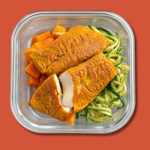 Greek-style cod