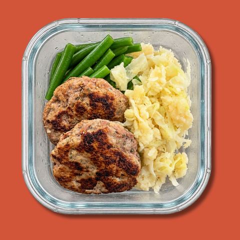 Sage & onion turkey patties
