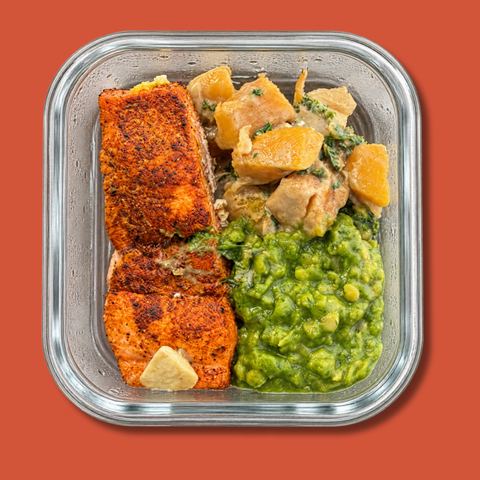 Tandoori-spiced salmon