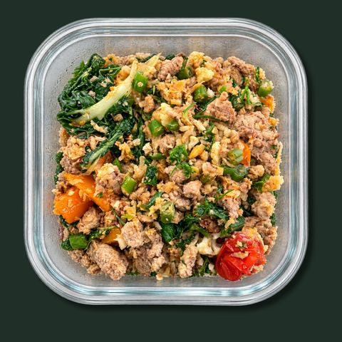 Thai basil turkey & cauliflower rice