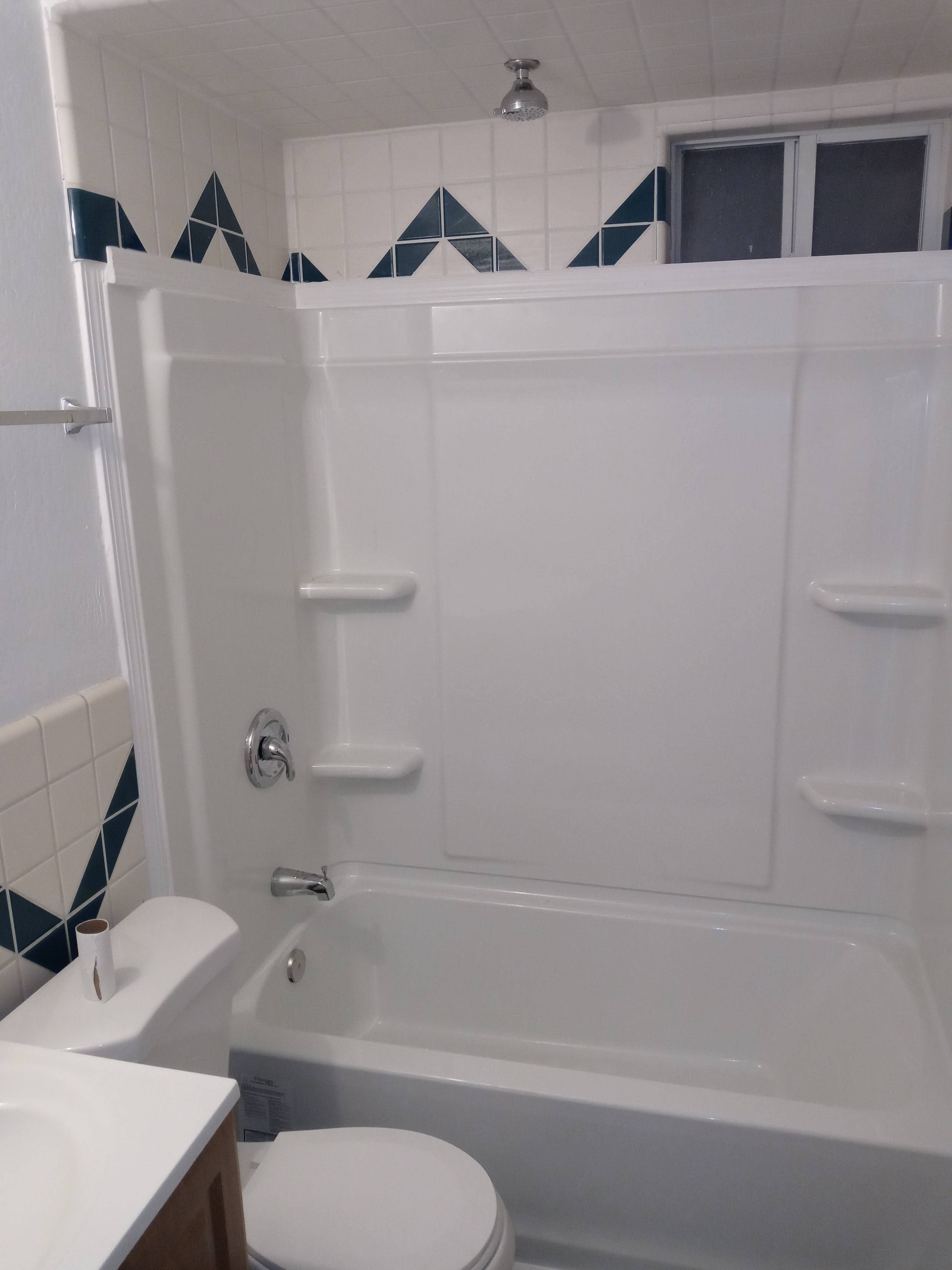 Finished Shower Surround