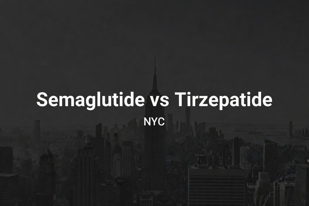 Compounded Semaglutide vs. Tirzepatide: Which is Right for Your Weight Loss Journey in NYC?