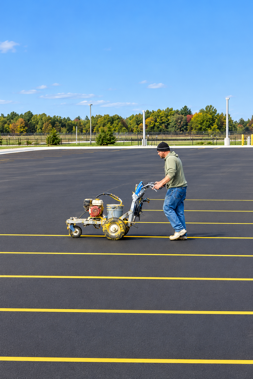  Asphalt Striping