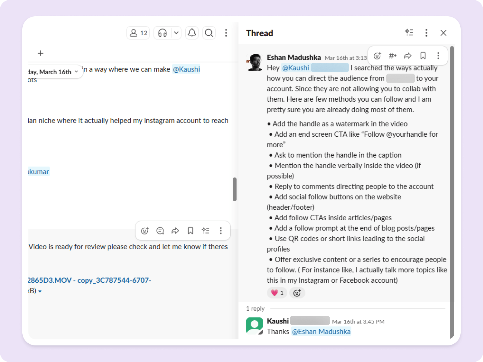 Coaching on Ideation & Scripting