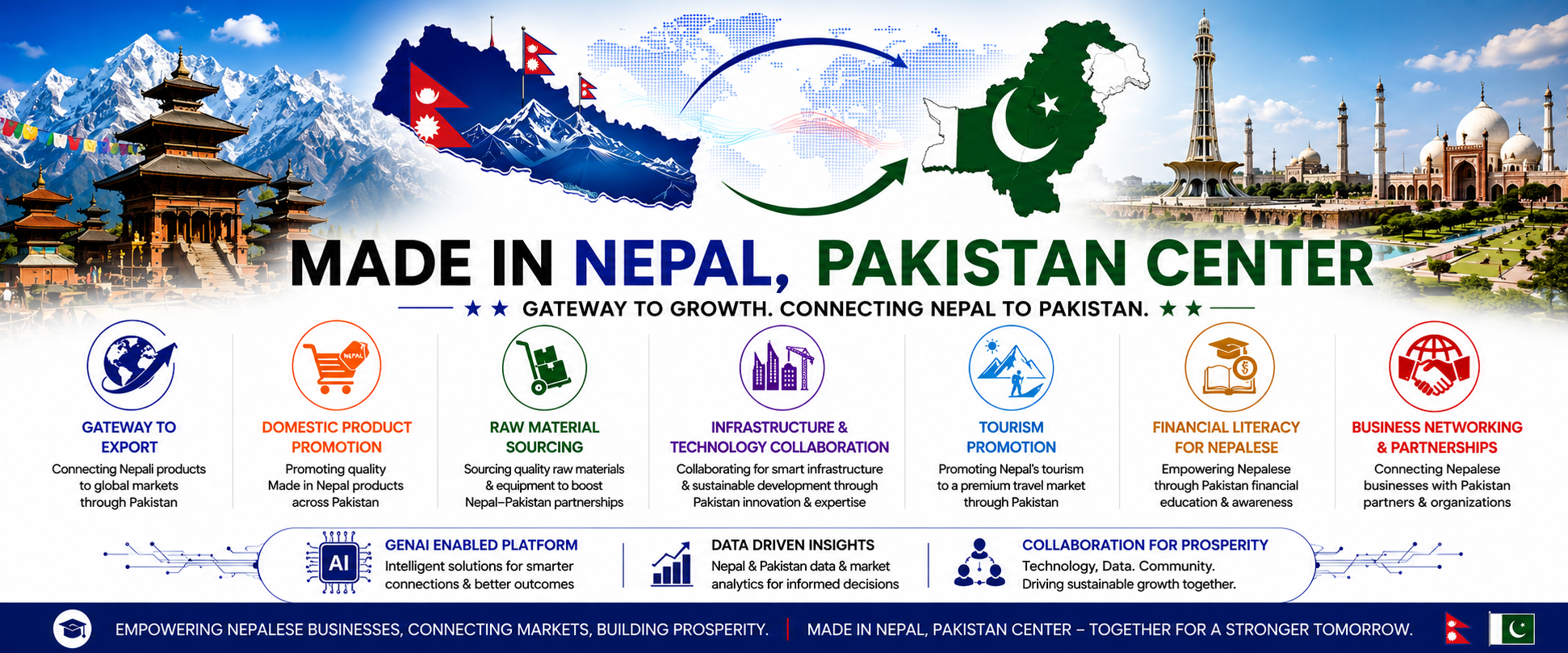 Made in Nepal, Pakistan Center Coverpage