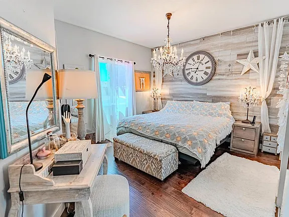 Modern living space at 569 Delaware St with contemporary finishes