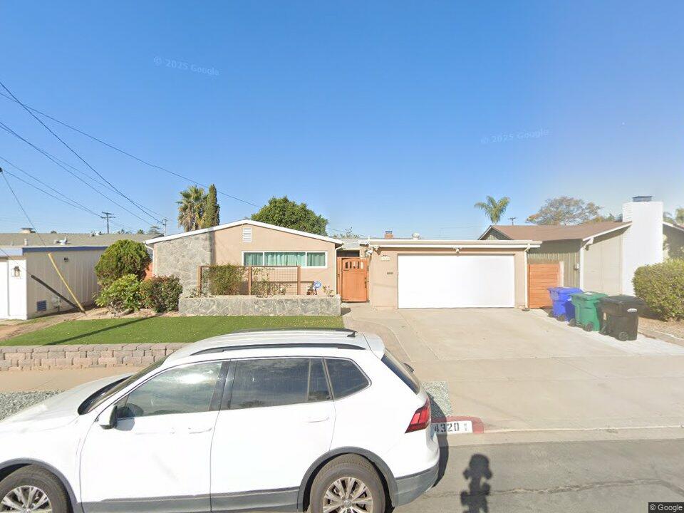4320 Clayford St, San Diego, CA 92117, sold by Deborah Vance