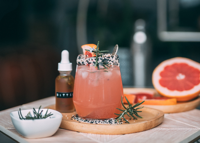 Rosemary Grapefruit Cooler
