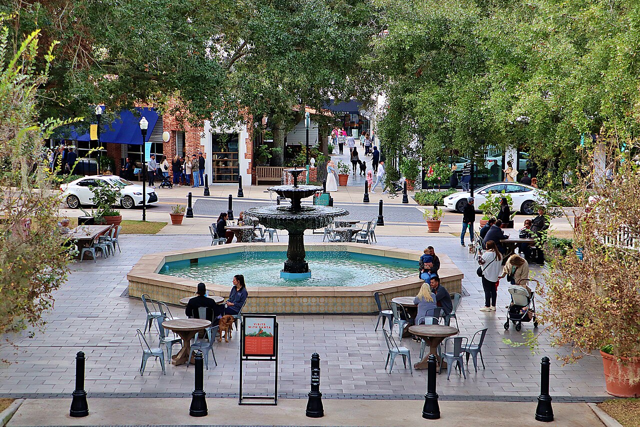Hyde Park neighbourhood in Tampa