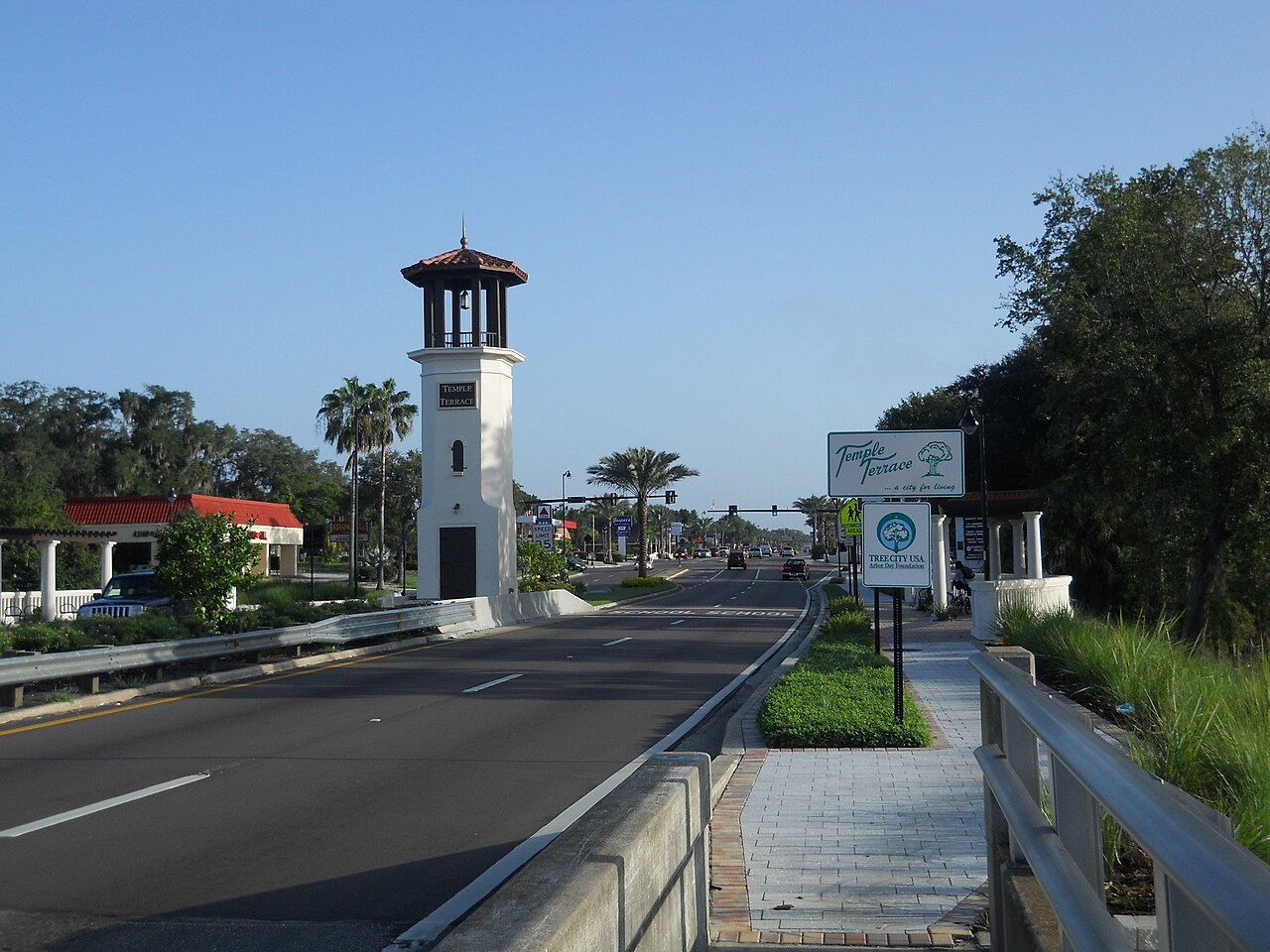 Temple Terrace neighbourhood in Tampa