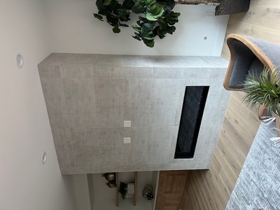Tile installs in El Dorado Hills