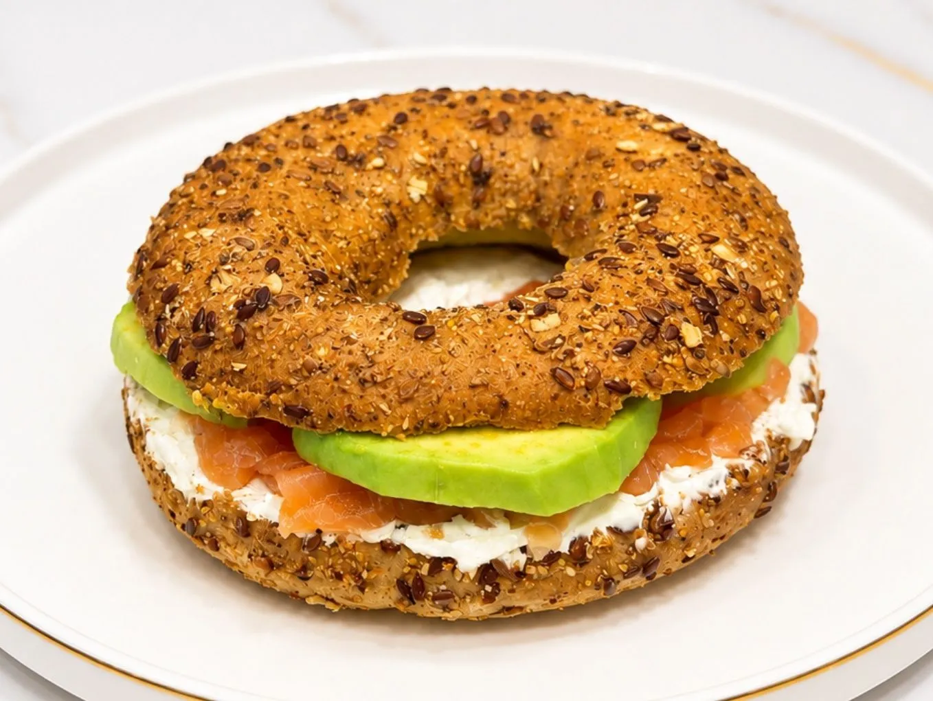Smoked Salmon Bagel