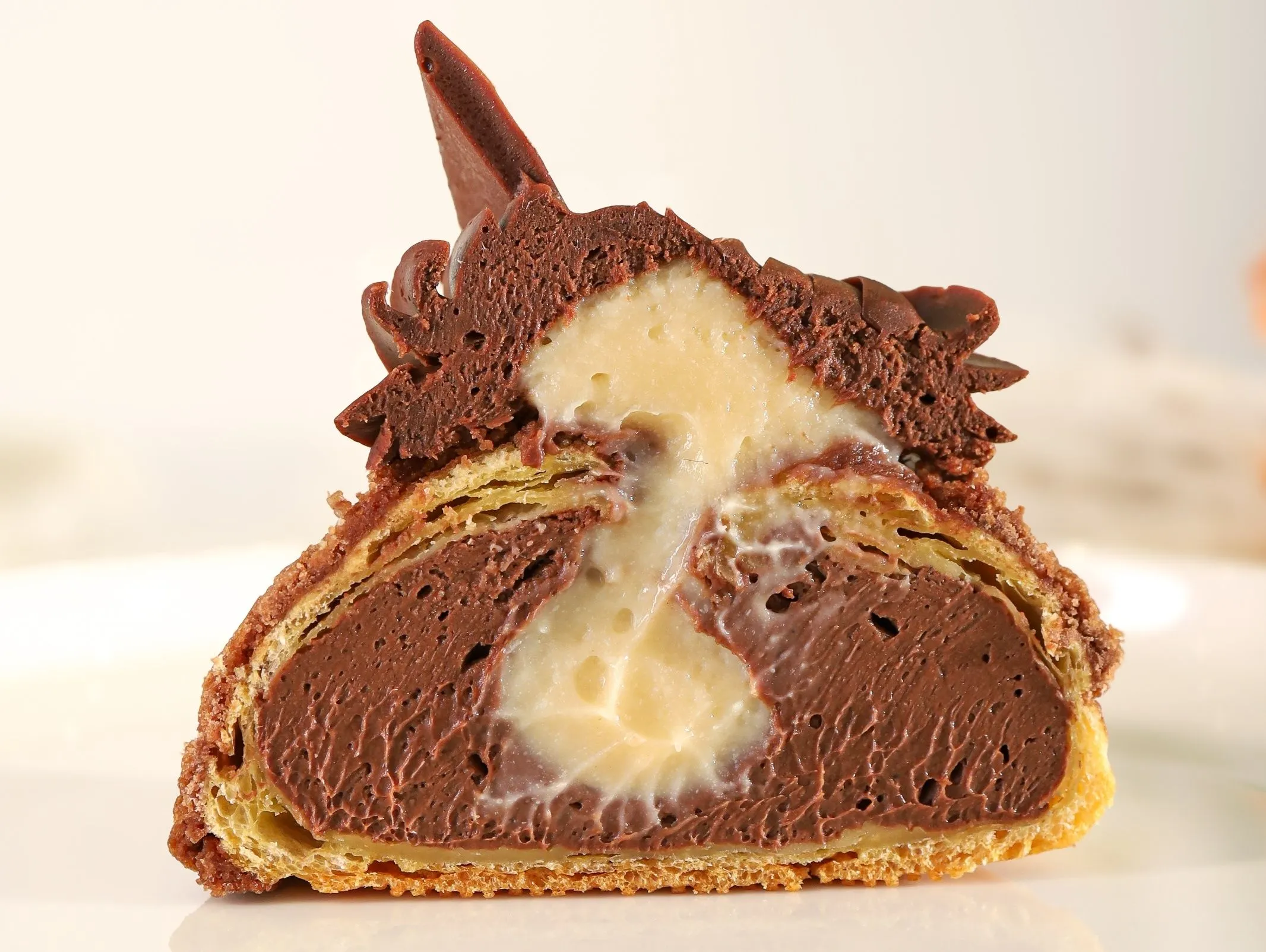 Chocolate Caramel Indulgence Choux