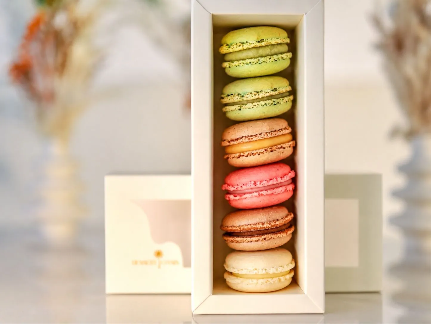 6 Macarons Gift Box