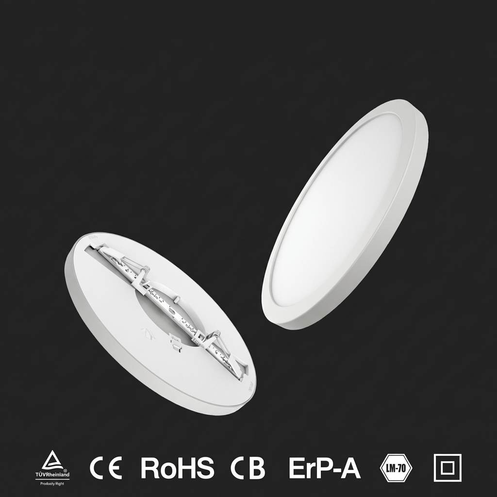 Super Slim Panel Light 80 lm/W
