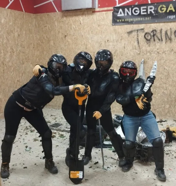 Anger Games Torino rage room