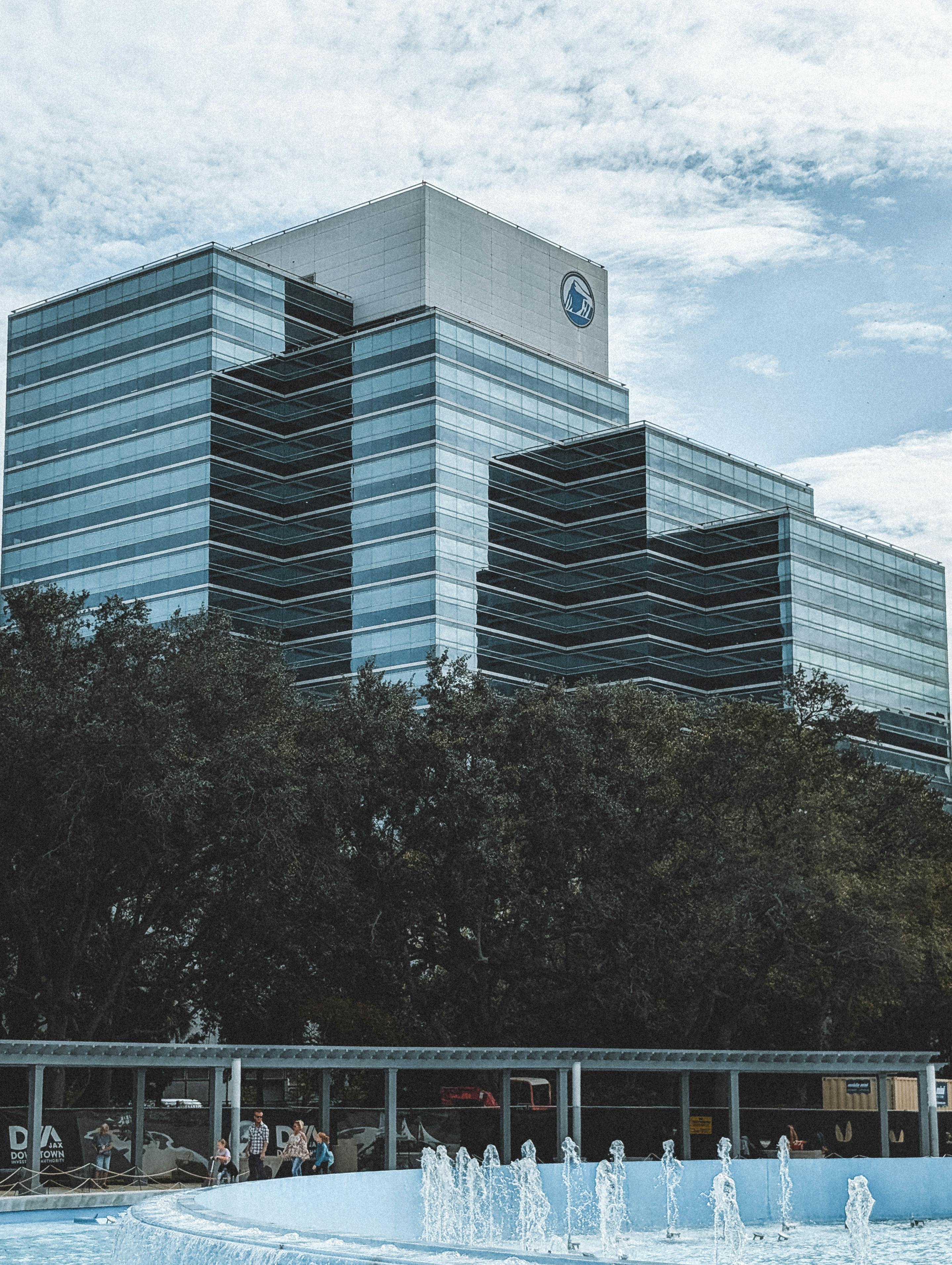 Corporate building exterior