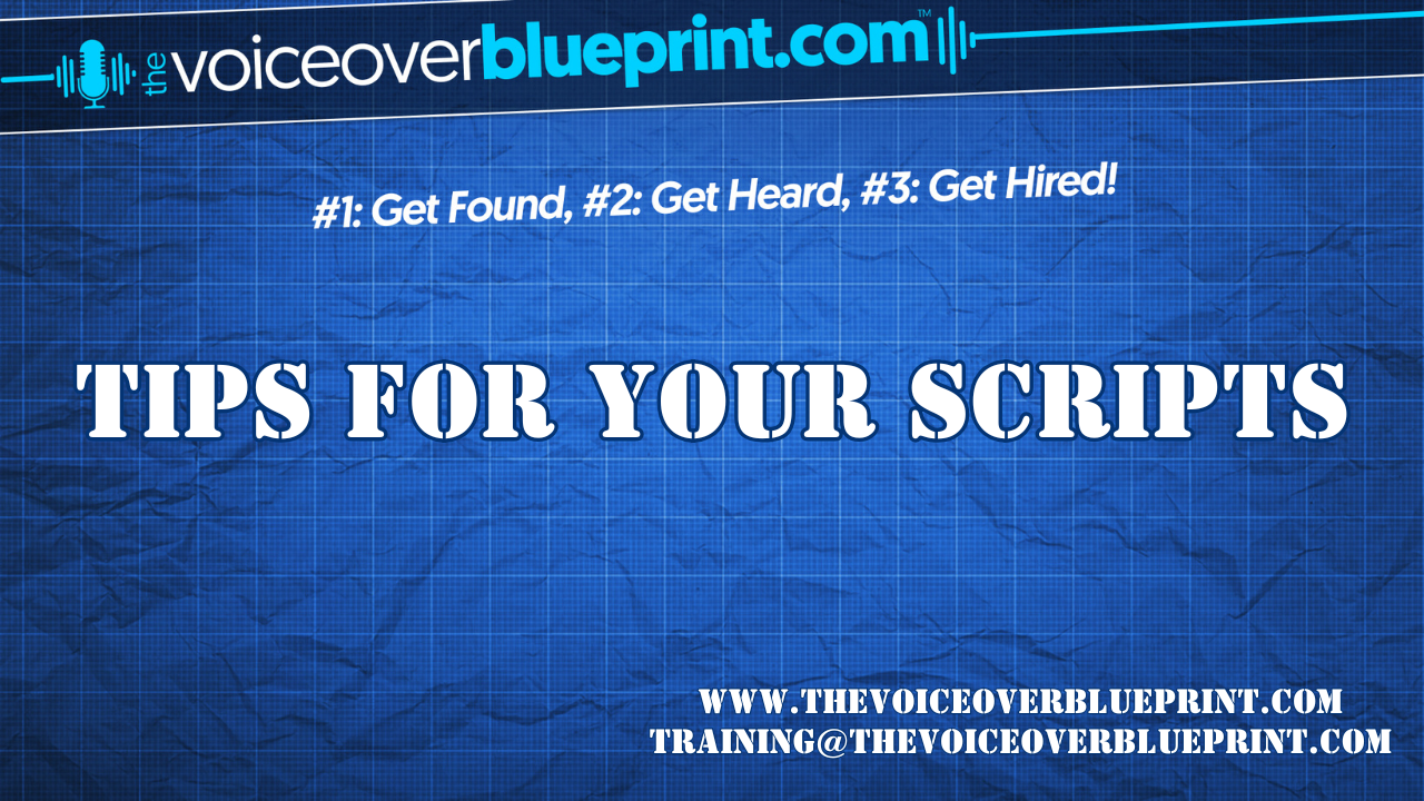 Tips For Your Scripts