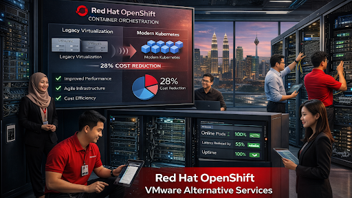 Red Hat OpenShift VMware Alternative Services in Kuala Lumpur, Selangor