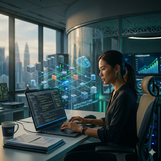 An IT manager holds a private key to the IT infrastructure for her company