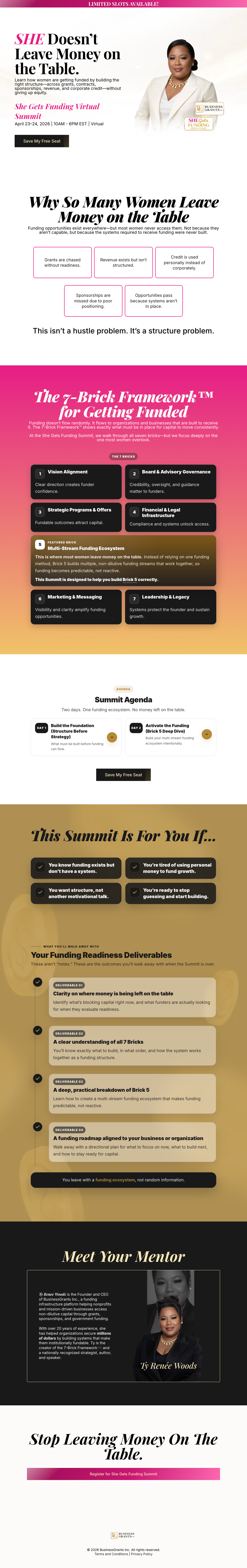 She Gets Funding Summit