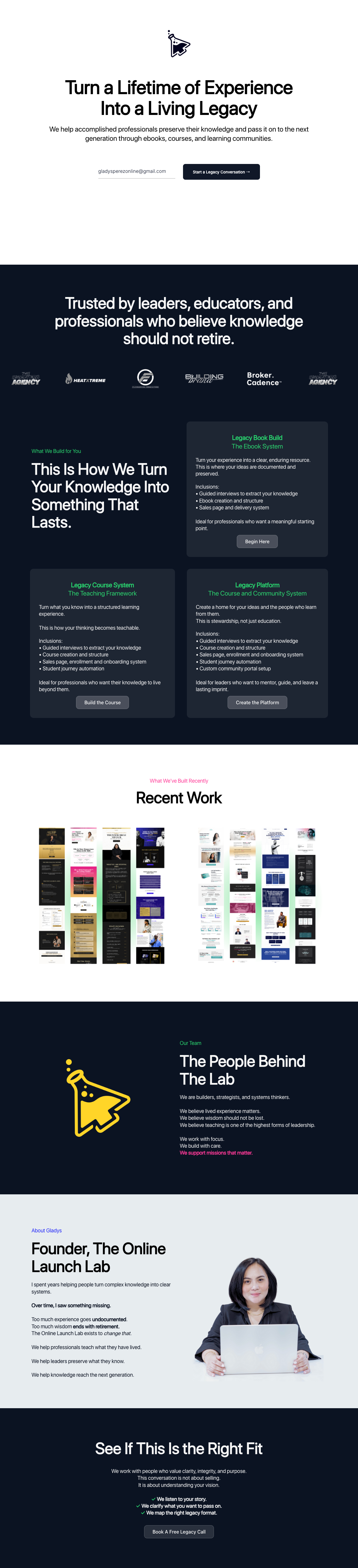 The Online Launch Lab