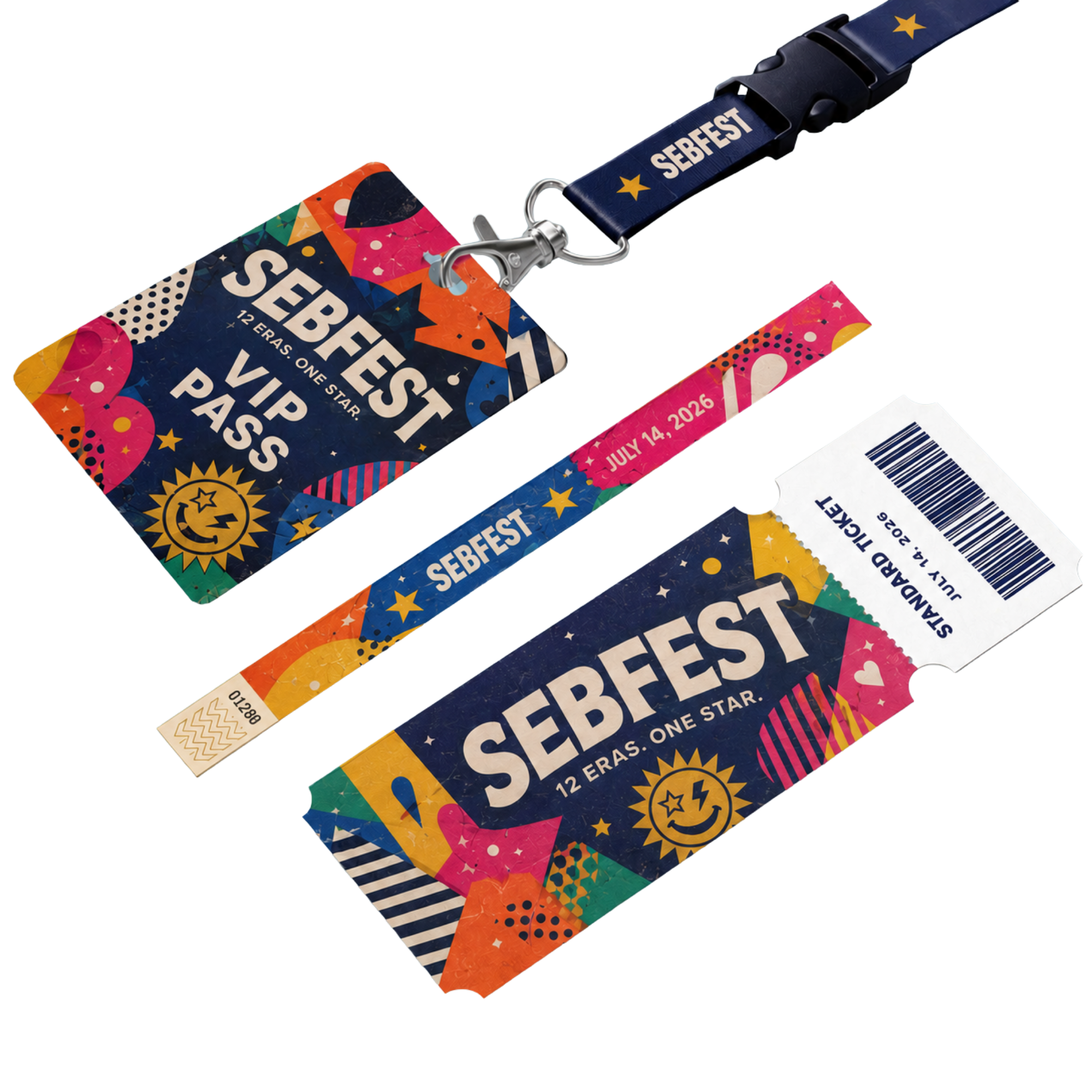 SEBFEST Ticket Mockup