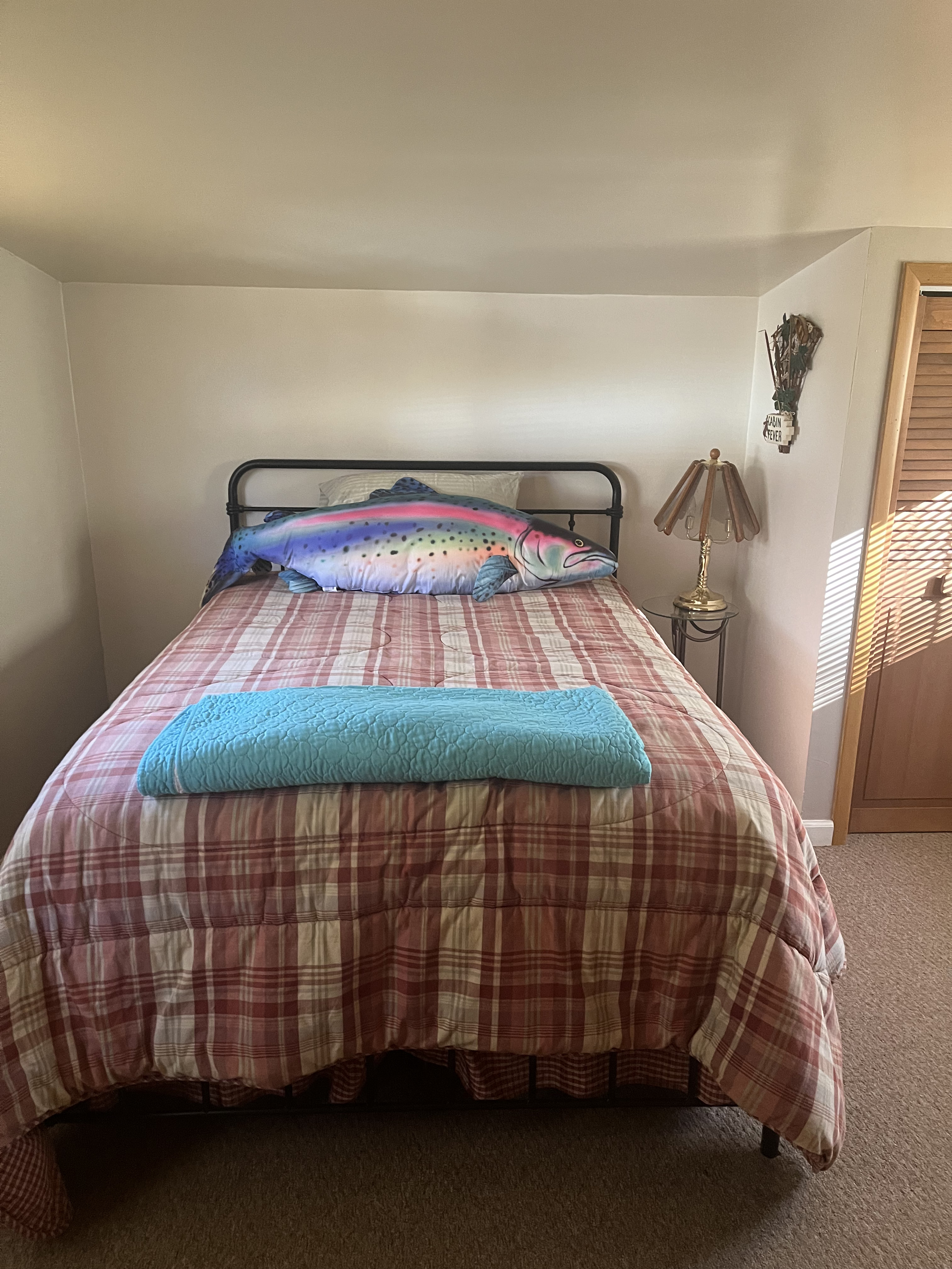 Scenic cabin setting near the Little Red River