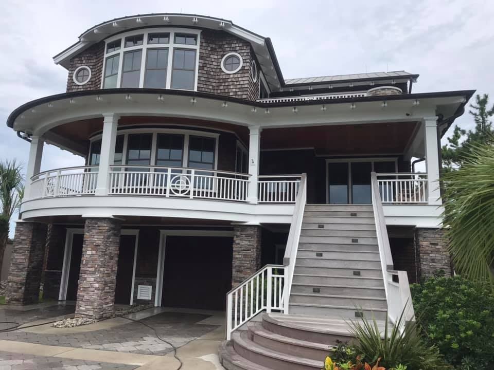 House washing exterior