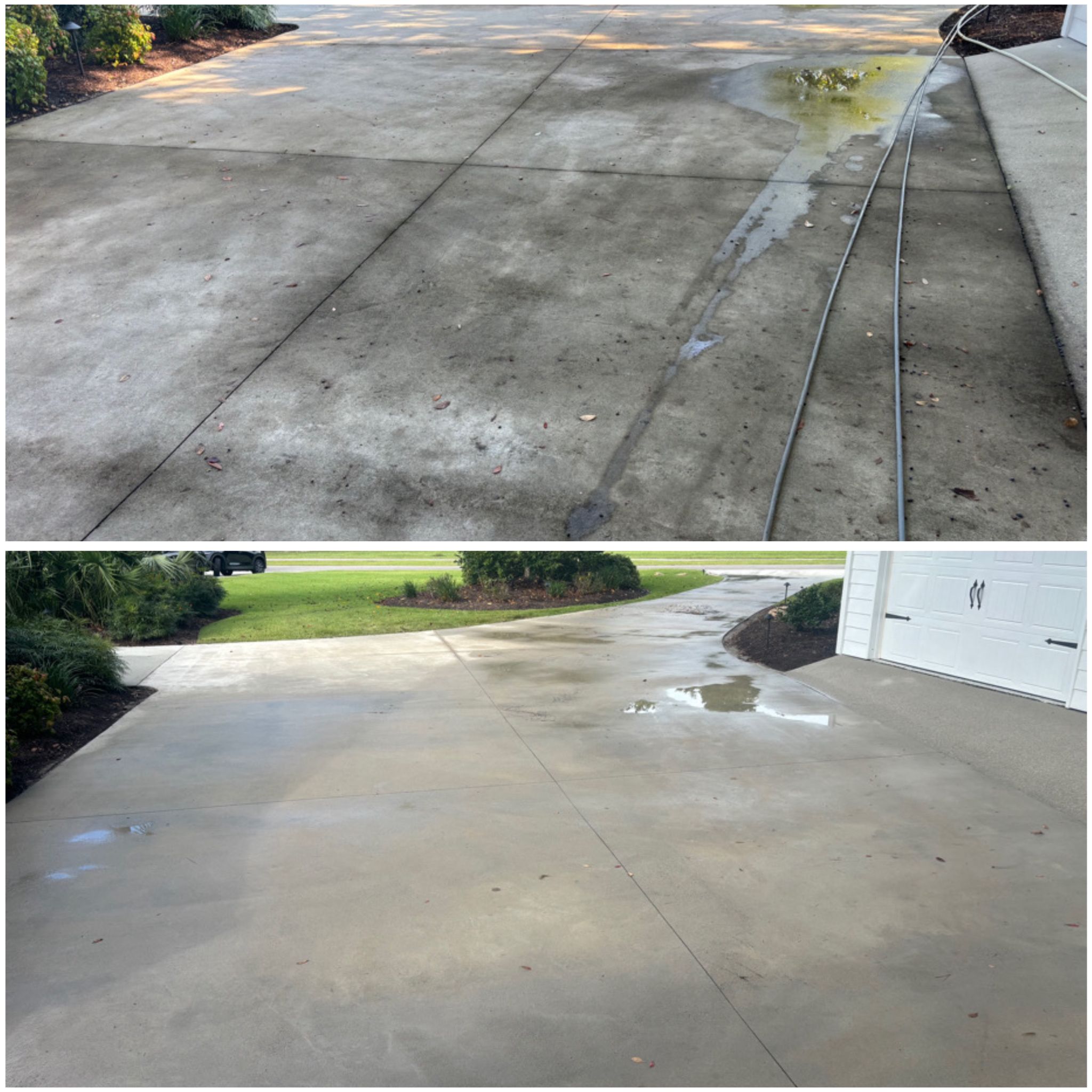 Driveway cleaning