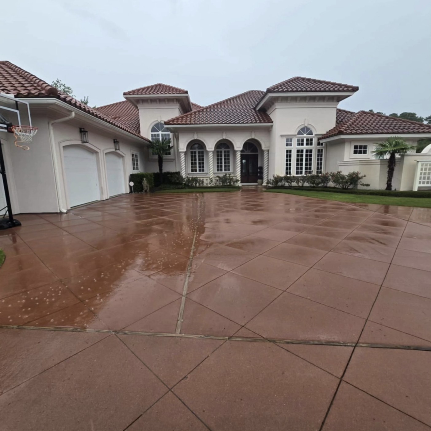 Hardscape restoration