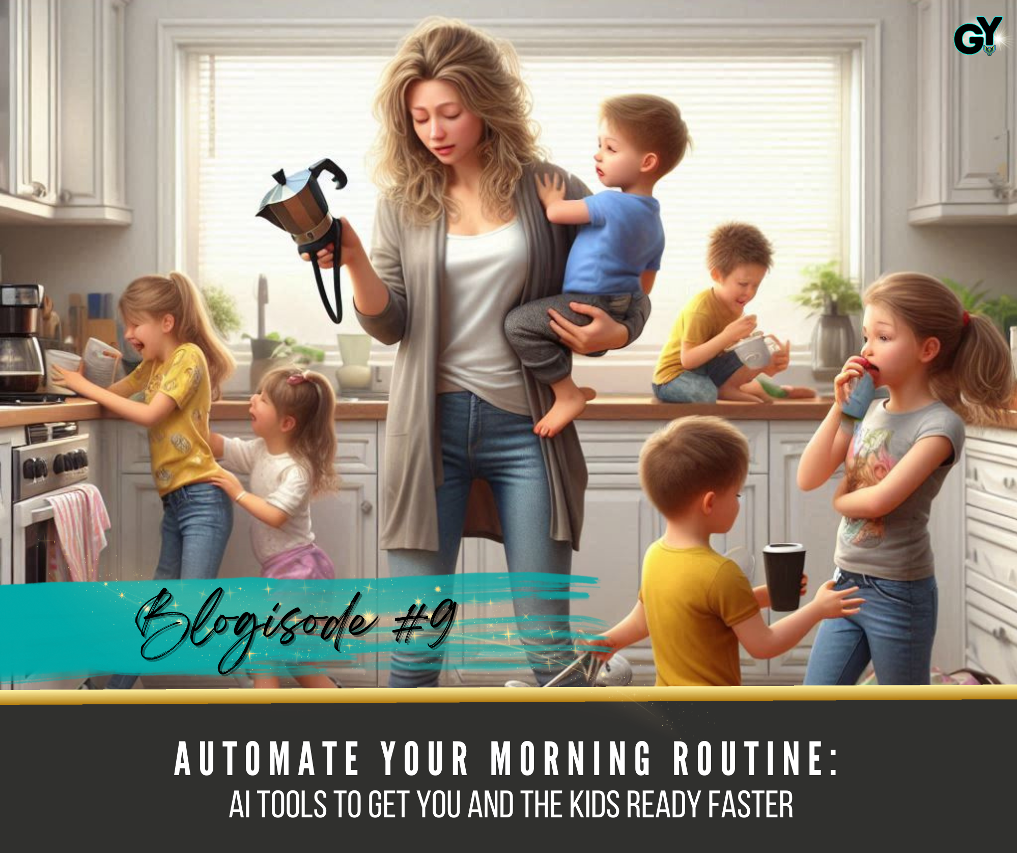 Blogisode 9 cover — Automate Your Morning Routine