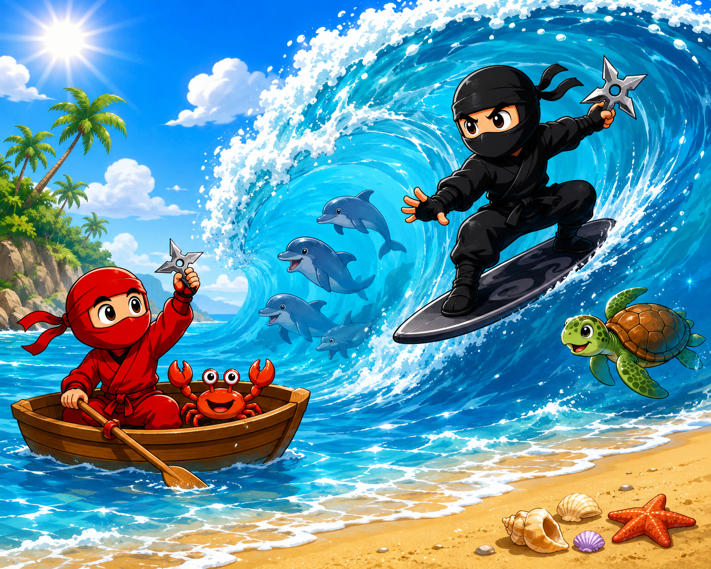 Ninja Island 1