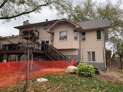 Siding repair in Bellevue