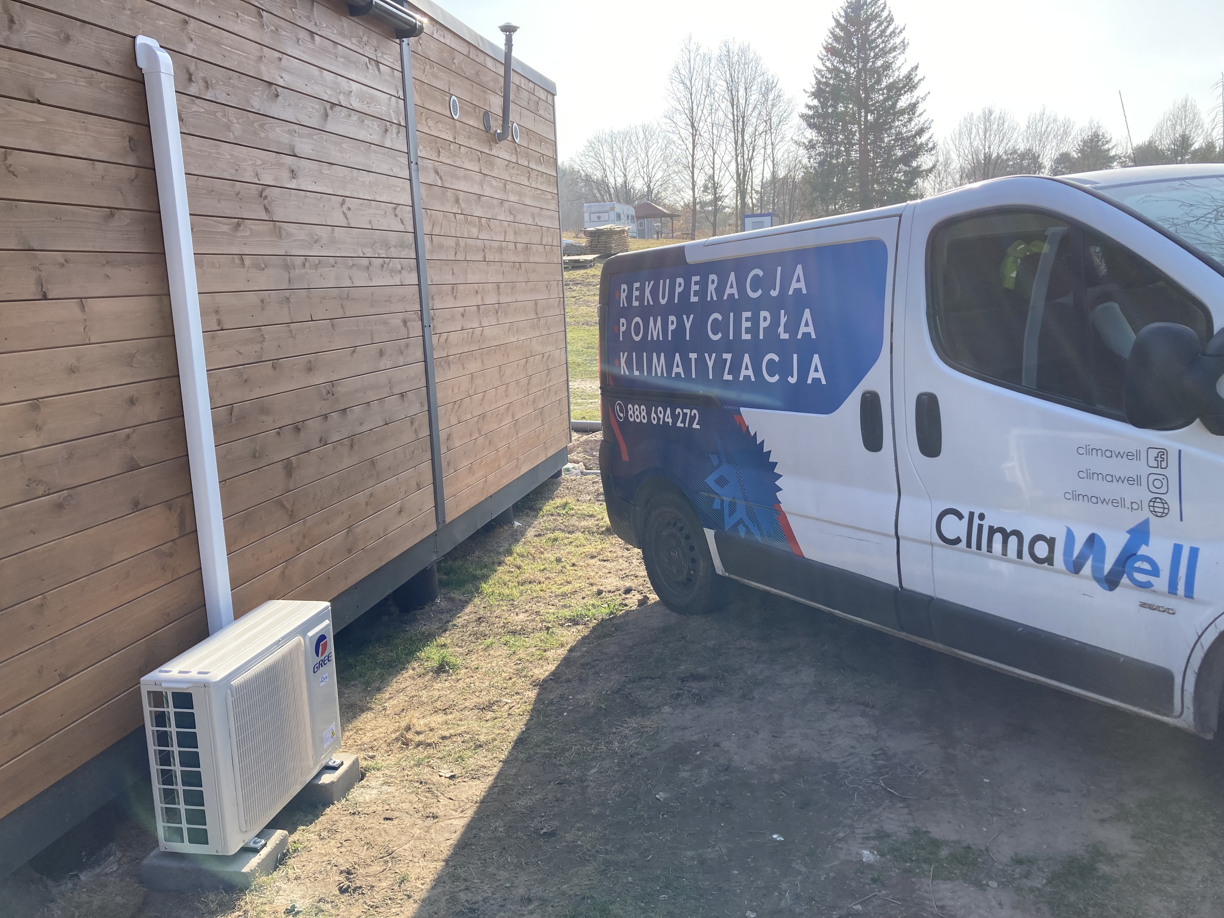 Samochód serwisowy ClimaWell – rekuperacja, pompy ciepła, klimatyzacja