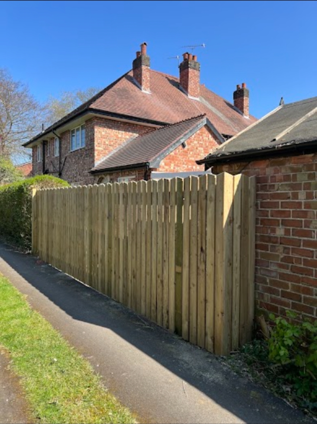 Fencing & Boundaries — Expert garden and boundary fencing across Exeter and South Devon, from featheredge to metal and security fencing, fitted to last and backed by a 10-year guarantee
