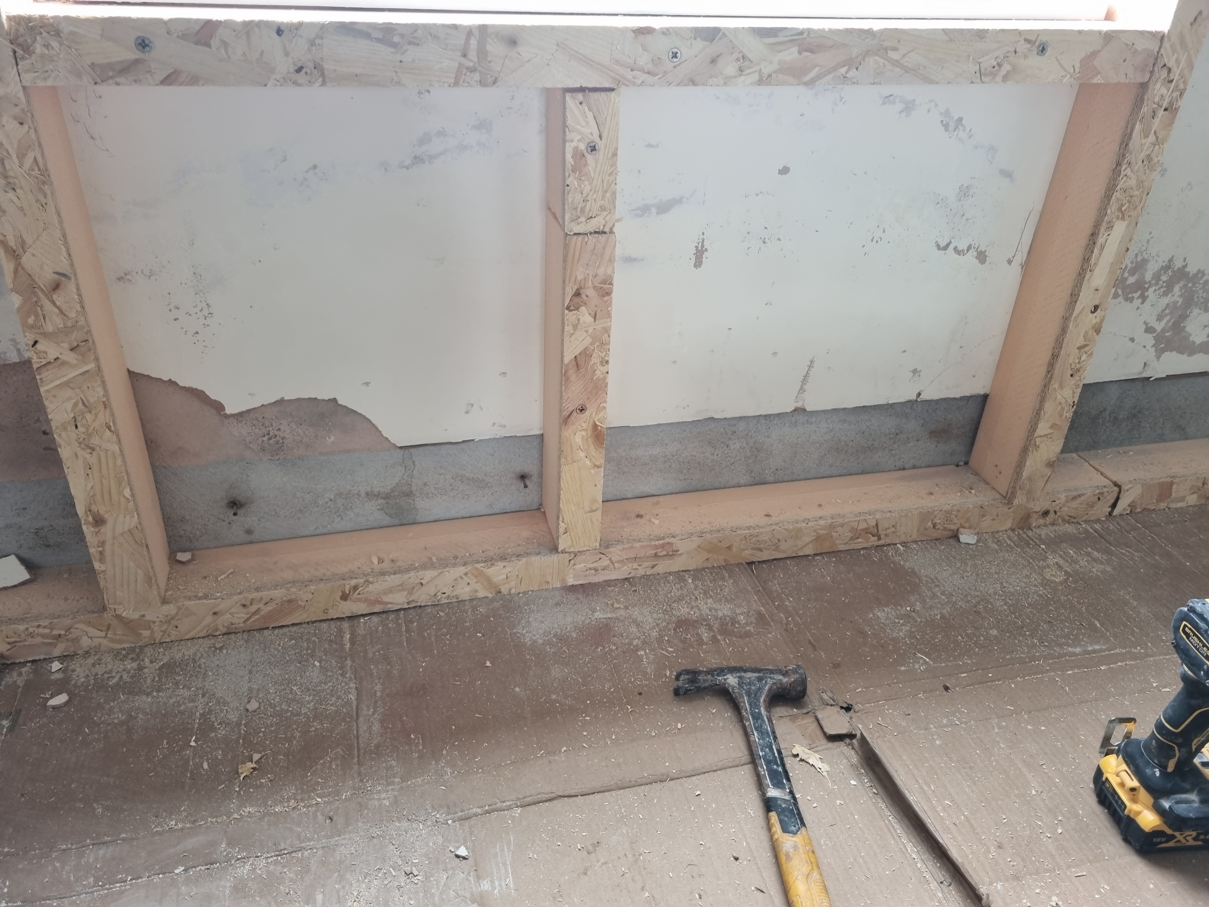 Completed damp proofing project across South Devon