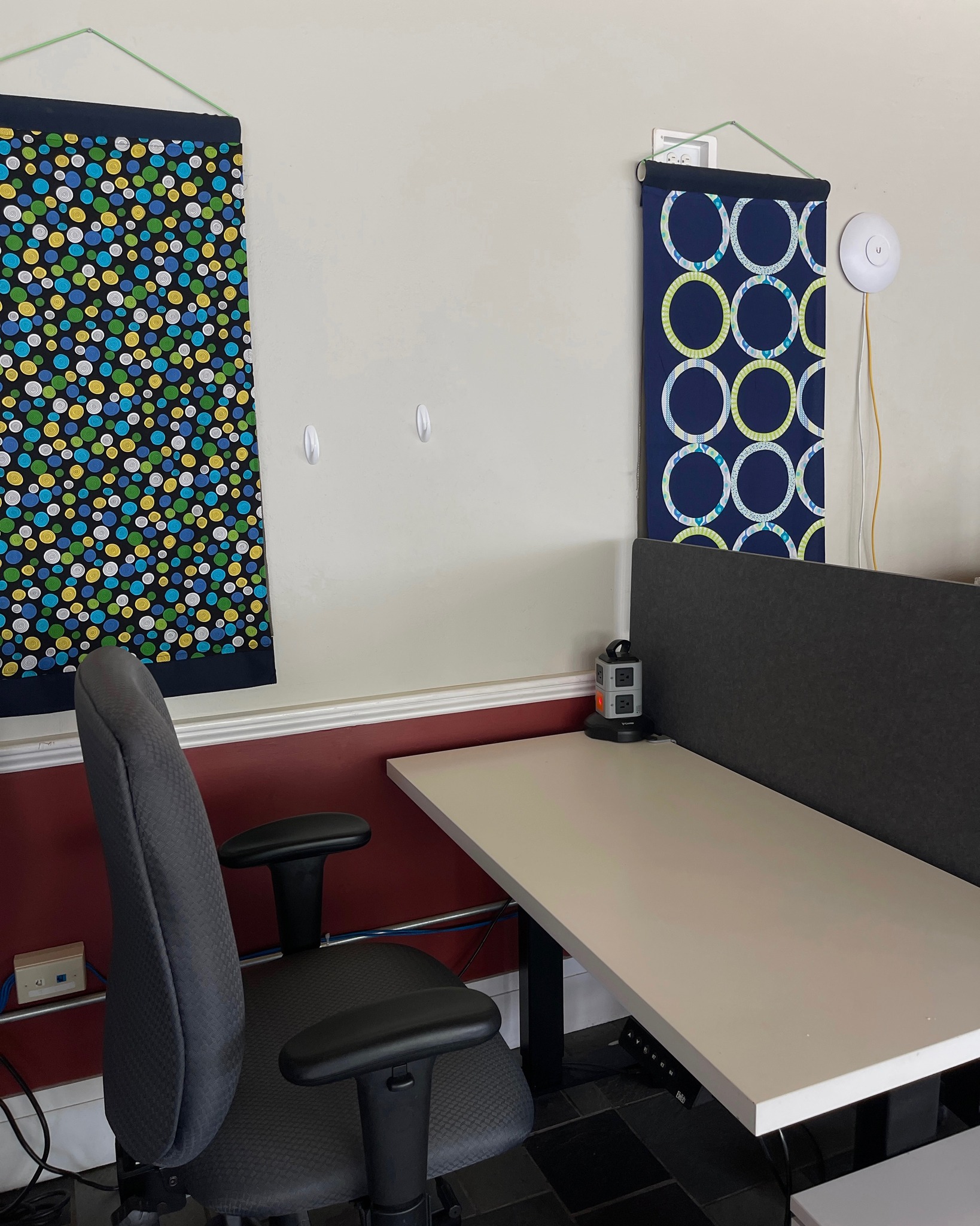 Open work area at Rize