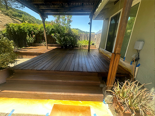 Wood & Trex Decks in Petaluma