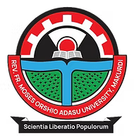Rev. Fr. Moses Orshio Adasu University