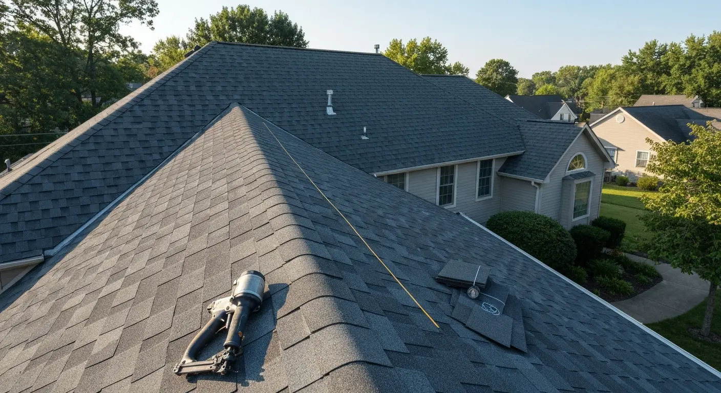 New construction roof